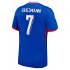 Camisola França Griezmann 7 Homen Equipamento 1ª Euro 2024